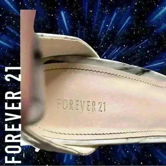 Forever 21 Marble design  heels - Picture 9 of 13